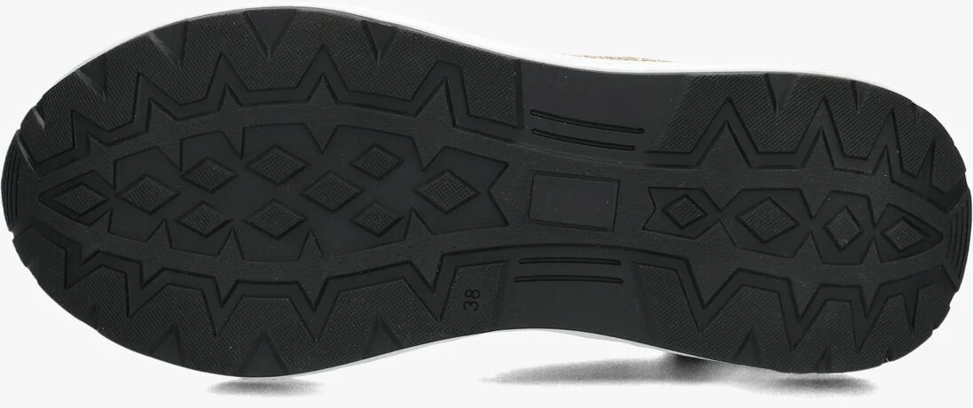 OMODA zwarte omoda lage sneakers triangle