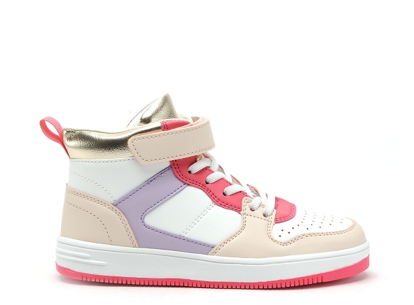 Bopy boots bottine enfant lacota blanc