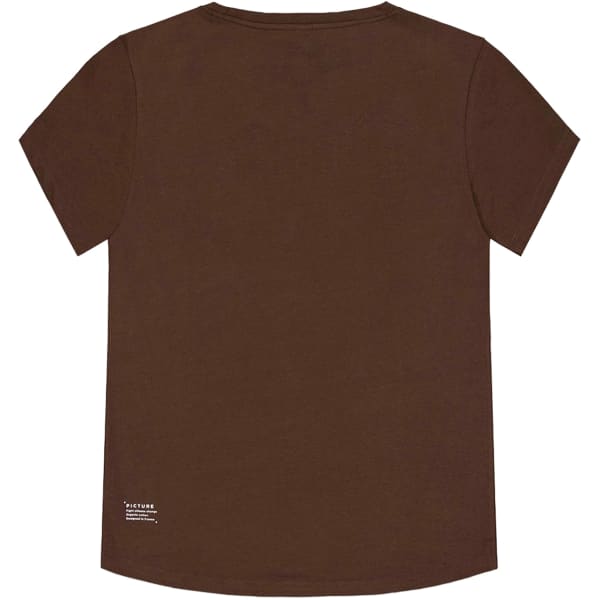 T-shirt PICTURE FALL TEE REGULAR W CHICORY COFFEE