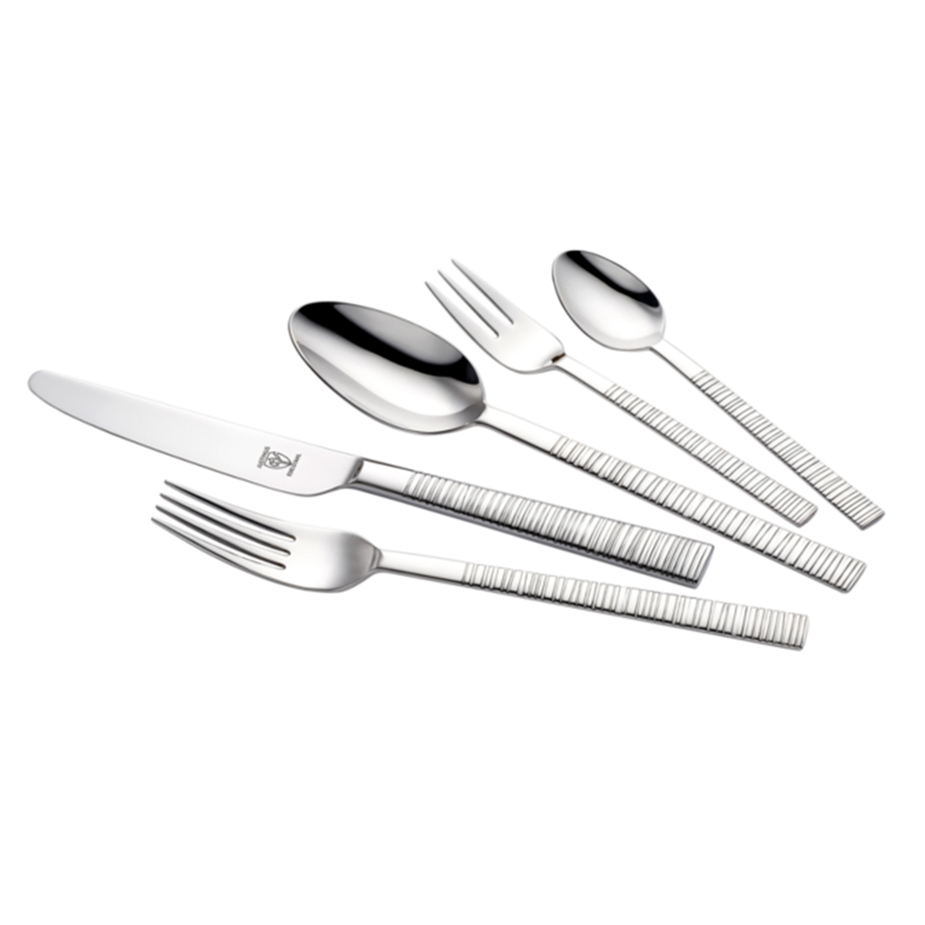 60-teiliges Besteckset - Edelstahl - für 12 Personen