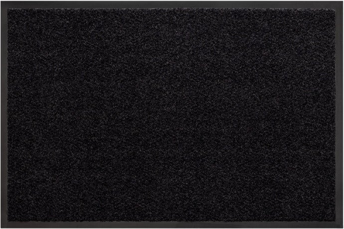 HQ Hamat droogloopmat Ingresso zwart 90 x 60 x 0,85 cm