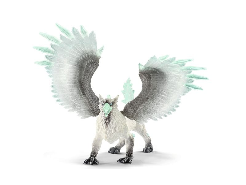 Schleich Spielzeugfigur Eldrador  Eis Greif Spielfigur – Kampf um die Superwaffe