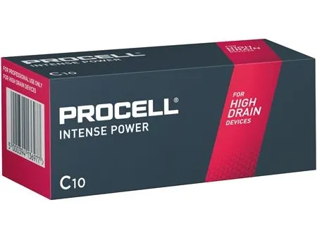 PROCELL Intense - Batteri 10 x C - Alkalisk