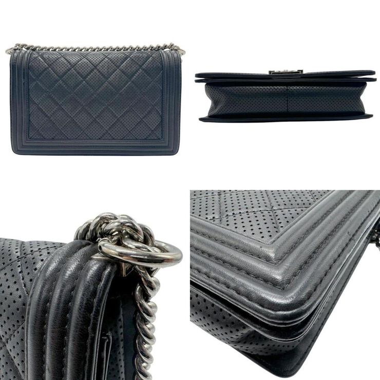 Chanel Vintage Chanel Boy Bags Black