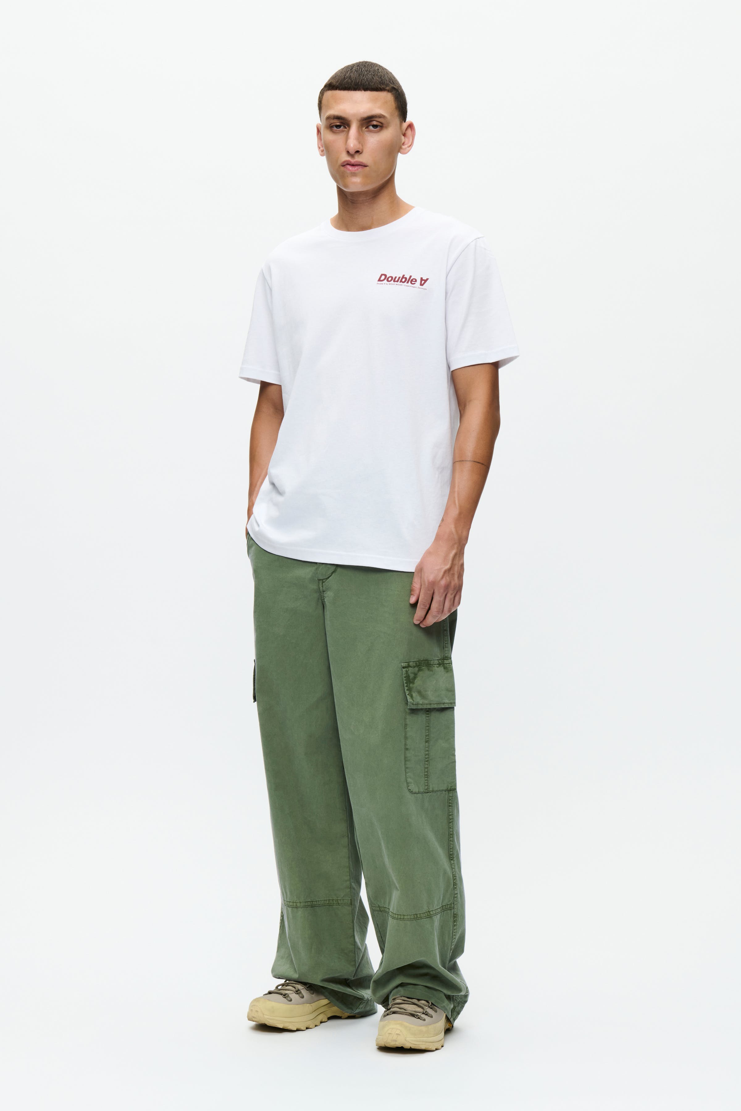 DOUBLE A BY W.W. MEN WWAce T-shirt