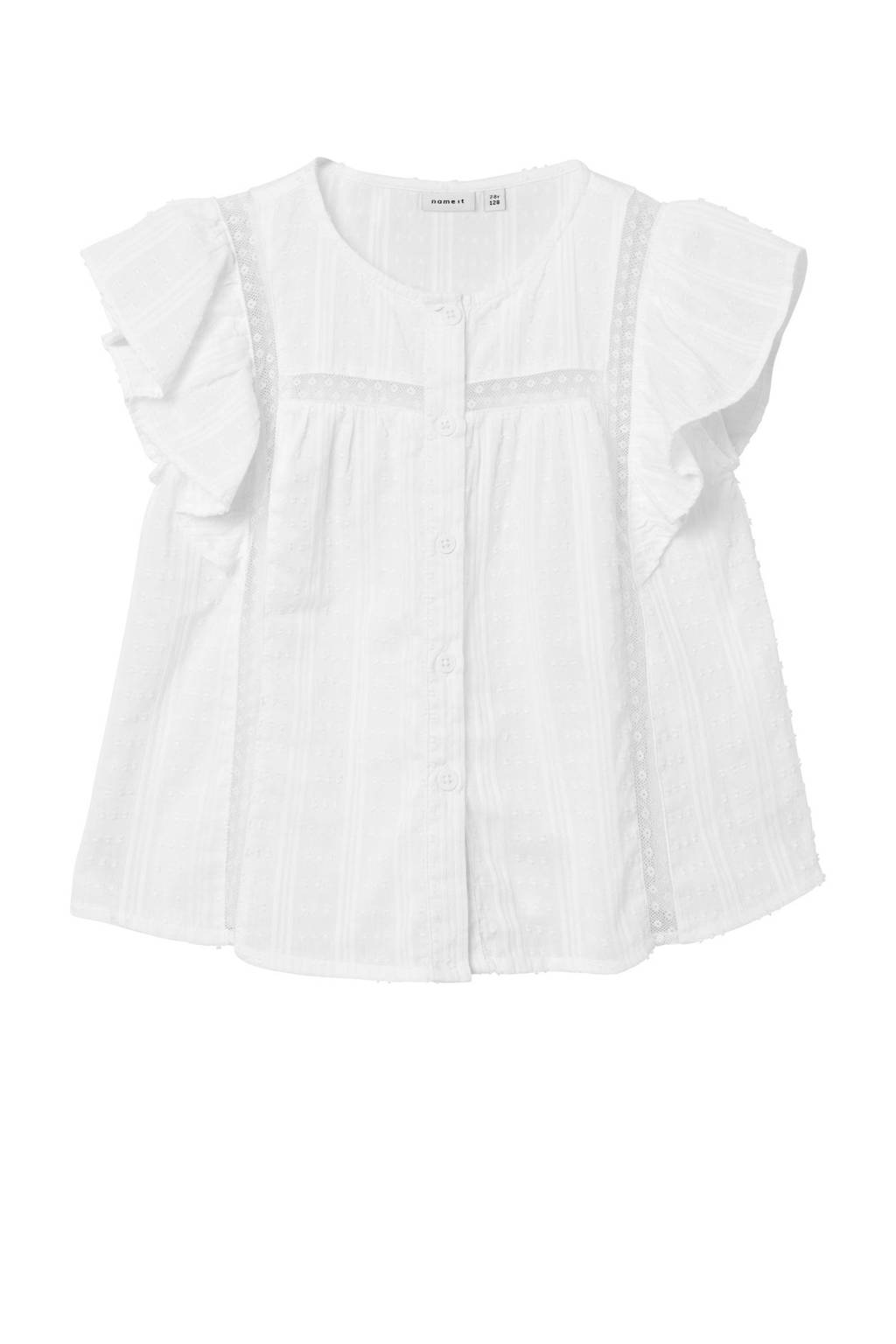 NAME IT blouse NKFFATIDIA wit