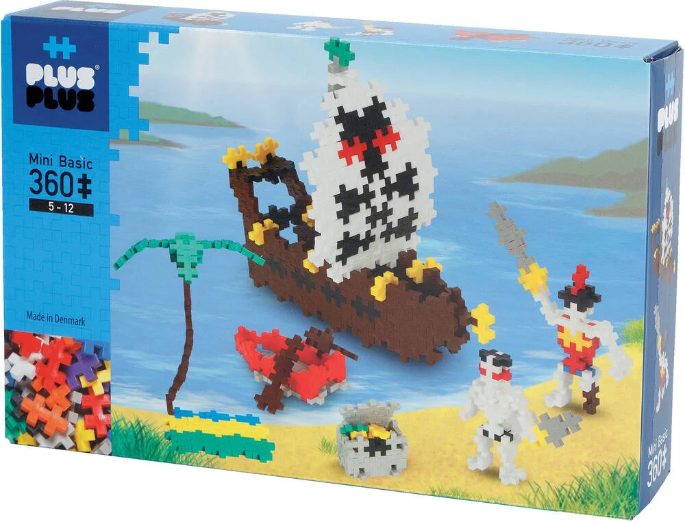 MINI BASIC PIRATES 360 PIECES PLUS PLUS