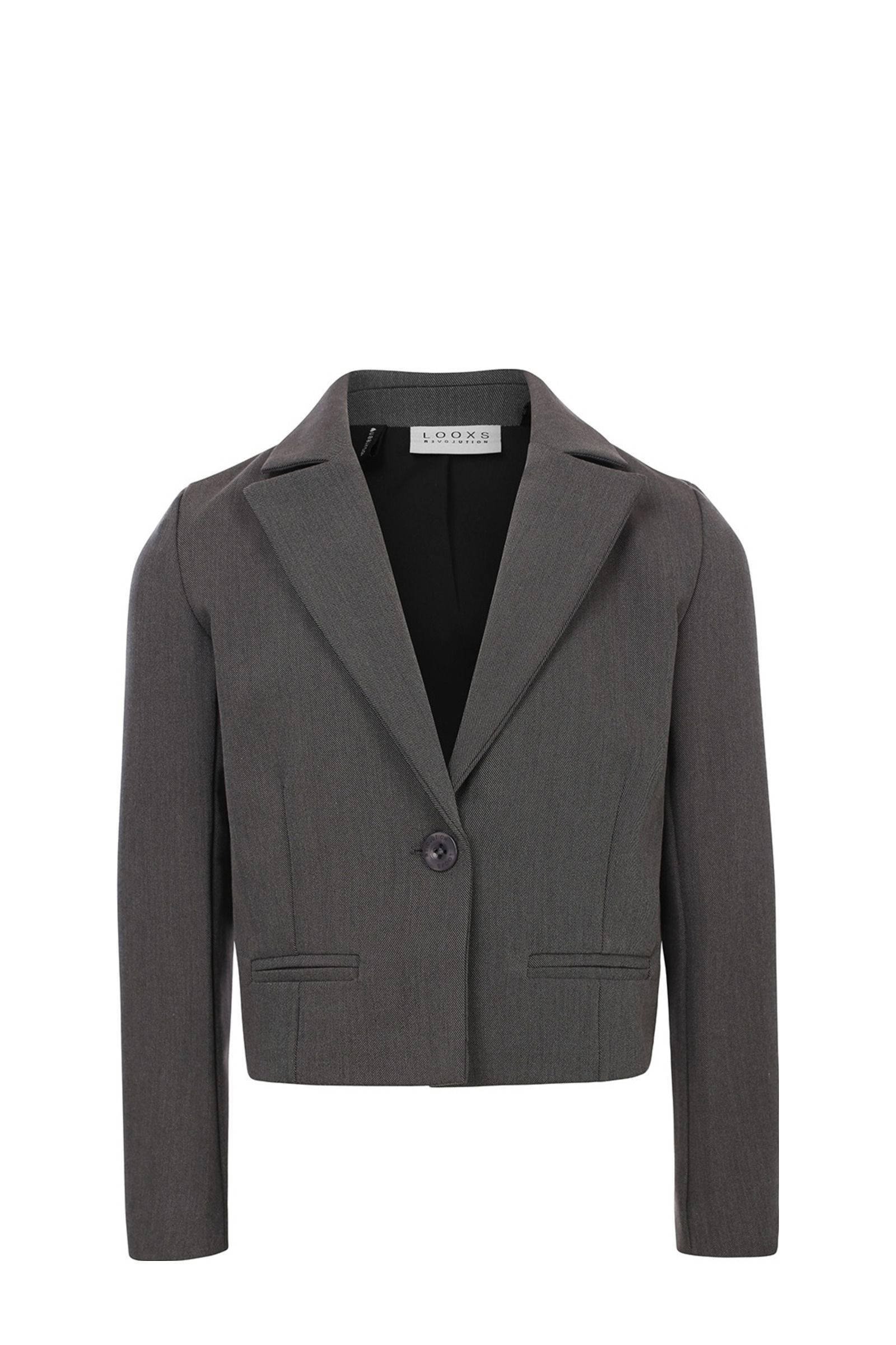 LOOXS blazer grijs melange