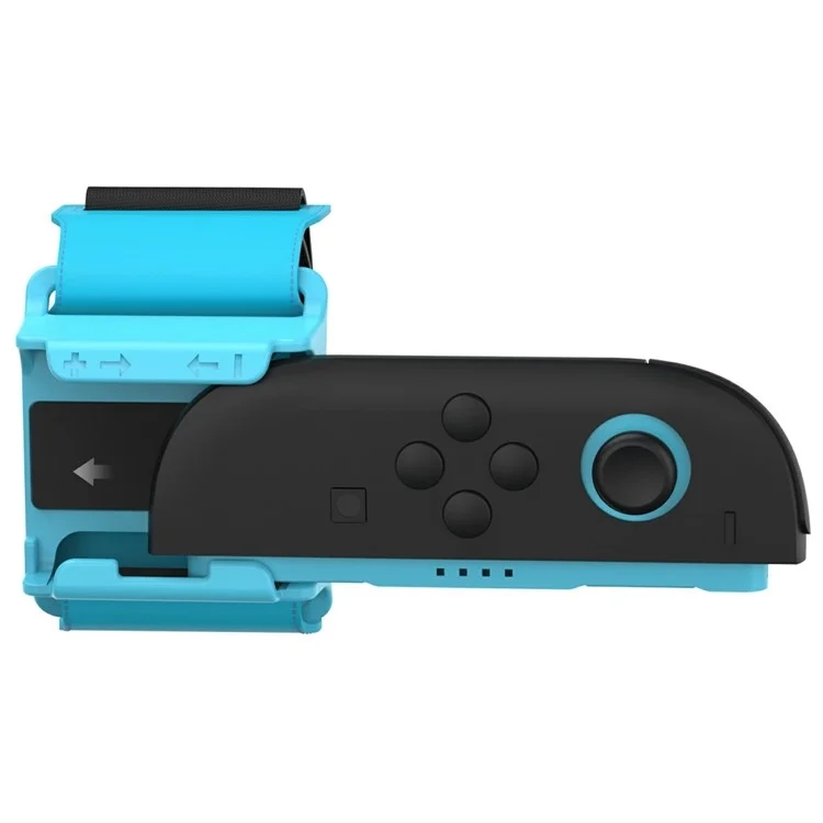 (2er Set) Verstellbares Armband und Beinschlaufen für Sport kompatibel mit Nintendo Switch 2 Controller - Blau / Rot