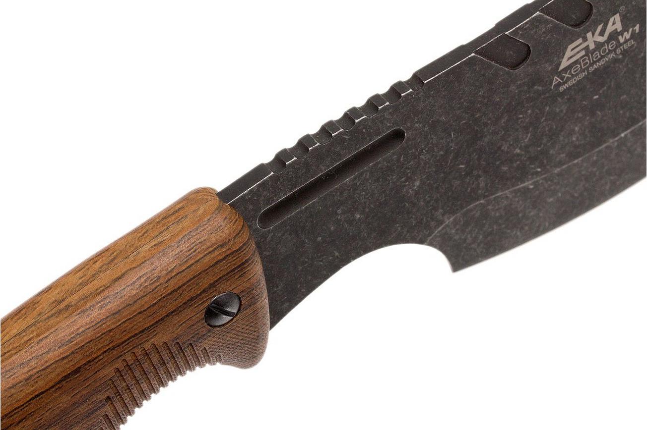 EKA AxeBlade W1, G10 met houtpatroon, 814302