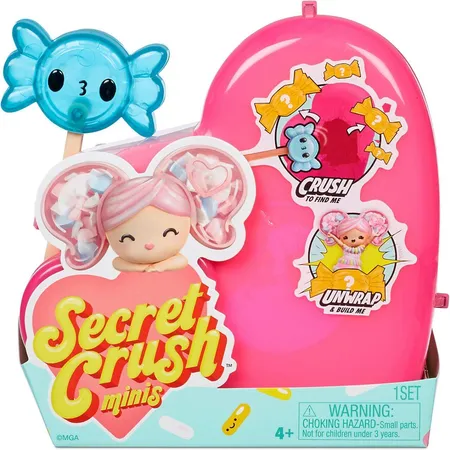 MGA Entertainment Secret Crush Mini Dolls, Series 2, 1 Stück, sortiert