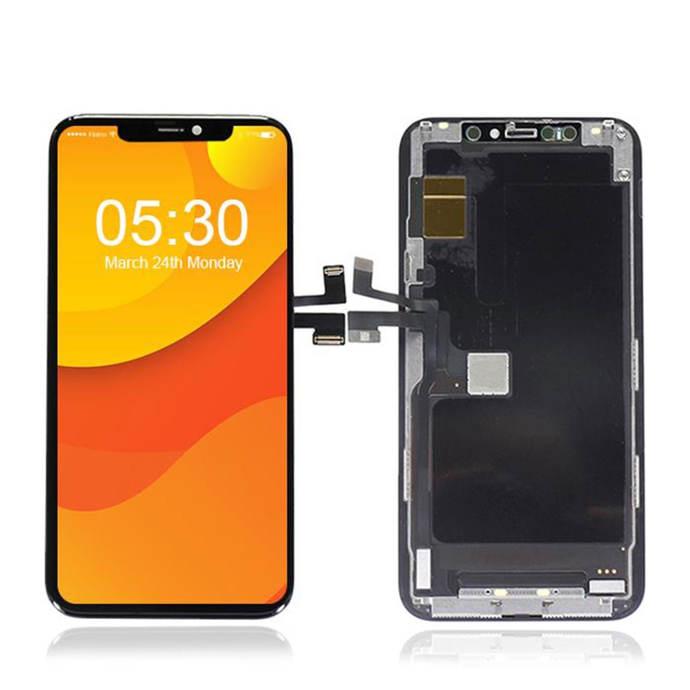 iPhone 11 Pro Ersatzdisplay (Digitizer, OLED, Rahmen) - Schwarz