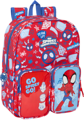 Marvel Spidey Small Ryggsekk 10L, Rød/lyseblå