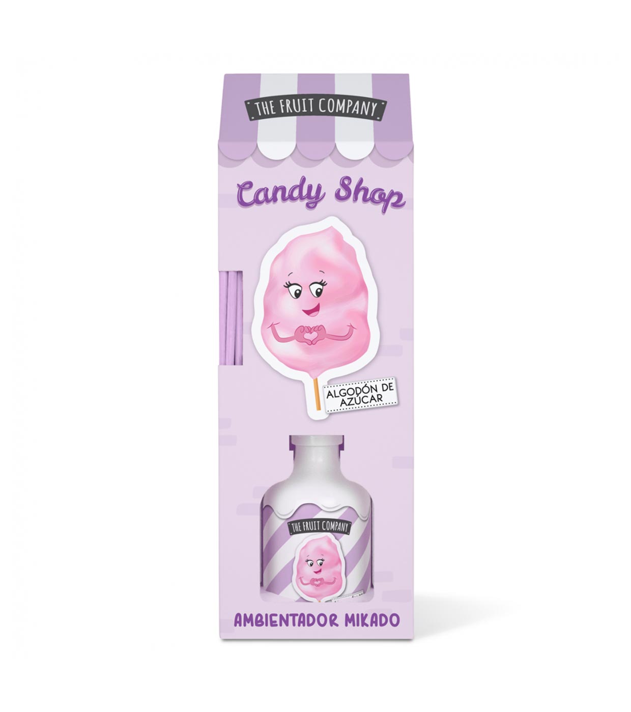 The Fruit Company - *Candy Shop* - Ambientador Mikado - Algodão Doce