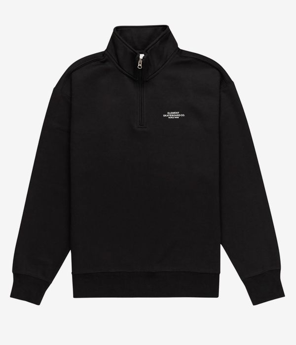 Element Cornell Skate Co Zip- Sweatshirt (flint black)