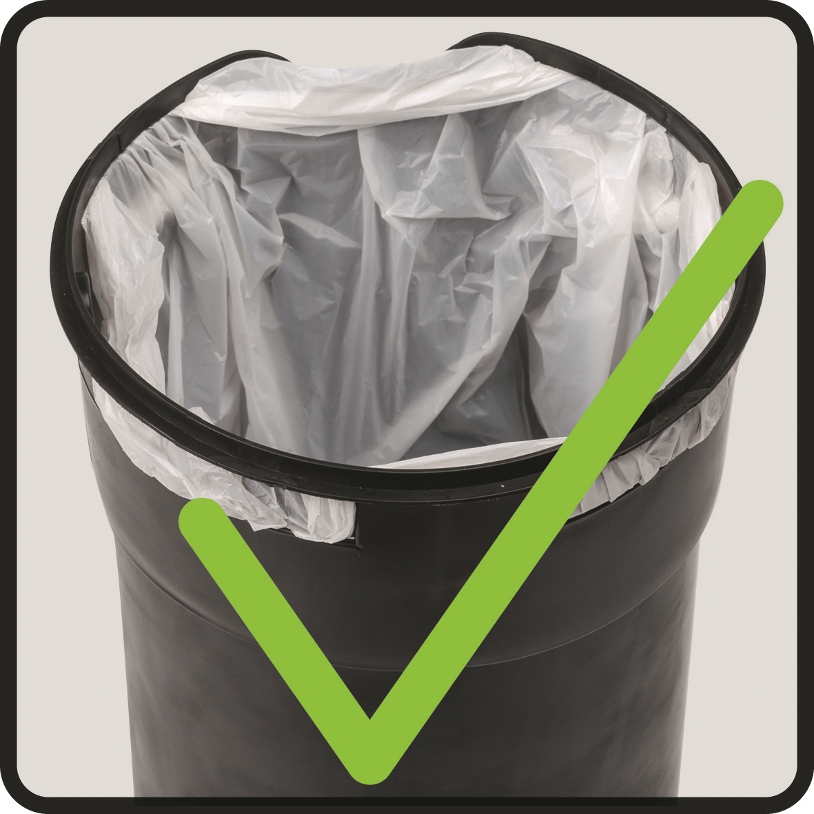 Wenko Leman afvalemmer 5 liter mat wit