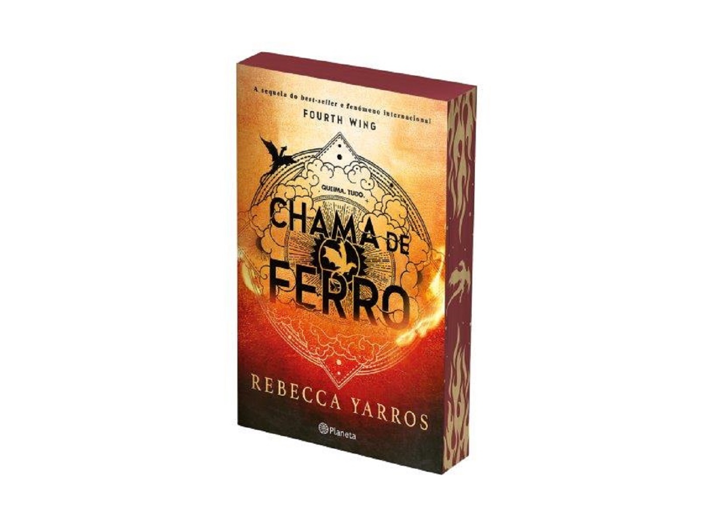 LIVRO CHAMA DE FERRO EDIÇÃO COLECIONADOR DE REBECCA YARROS