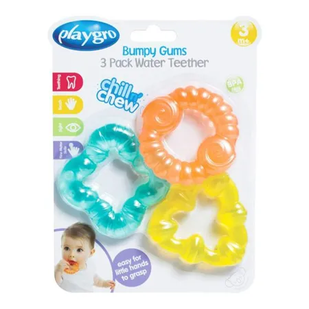 Playgro Beißring-Set Bumpy Gums bunt 3er