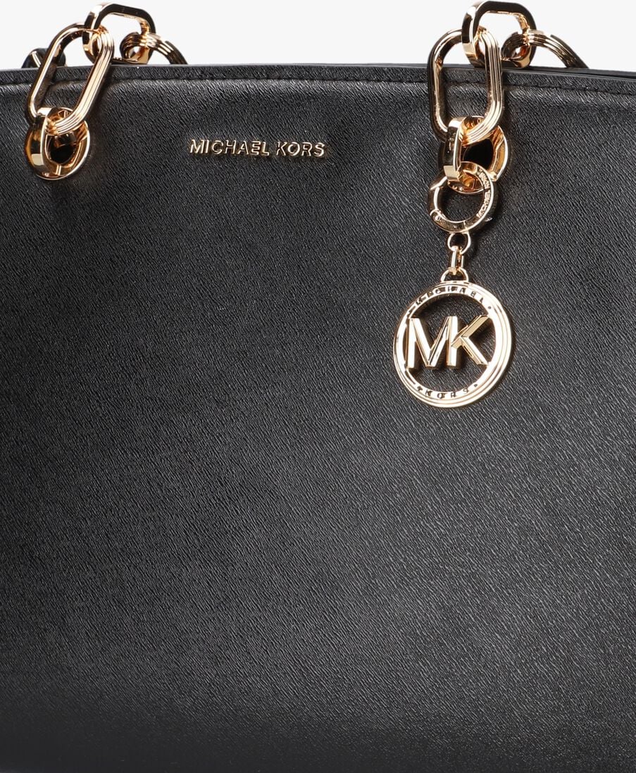 MICHAEL KORS zwarte michael kors handtas md satchel
