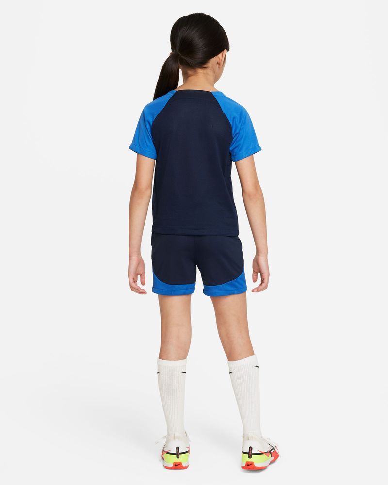Ensemble maillot et short Nike Academy Pro Bleu Marine pour enfant