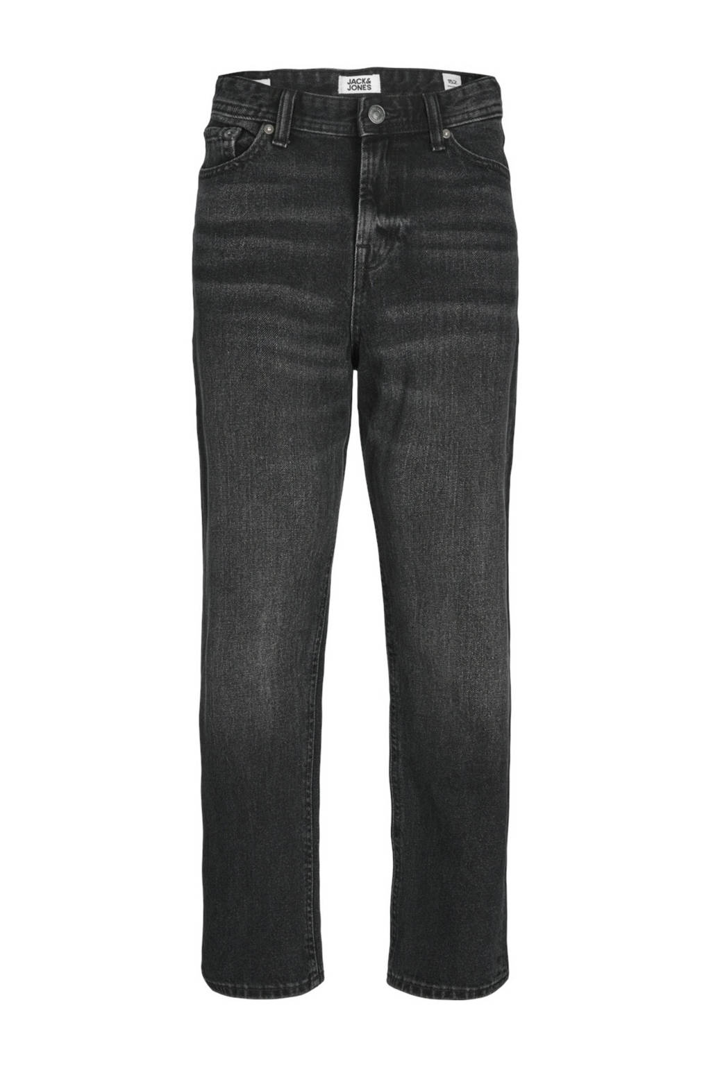 JACK & JONES high waist relaxed jeans JJICHRIS JJORIGINAL black denim