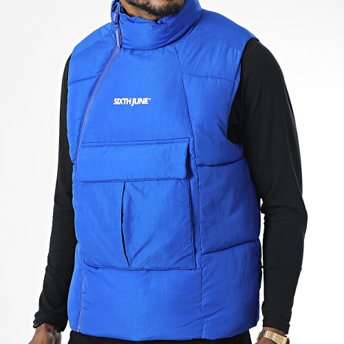Doudoune Sans Manches M43032MOW Bleu Roi