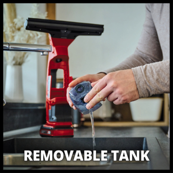 Einhell 18V ruitenwasser Brillianto (zonder accu)