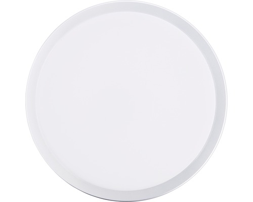 LED buitenplafondlamp 12W 1600 lm 3000K Ø 28 cm Devora zilver/wit