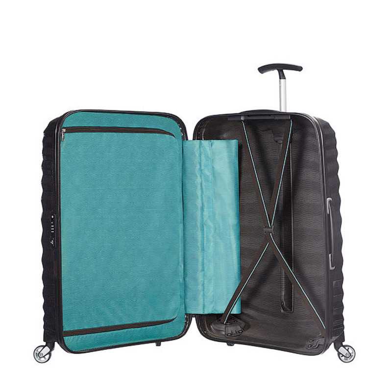 Valise rigide Lite-Shock 69 cm Noir