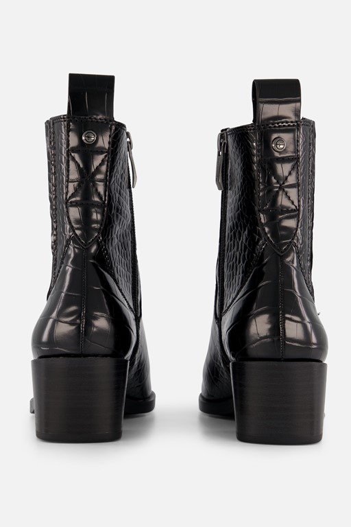Tamaris Cowboylaarzen zwart Synthetisch