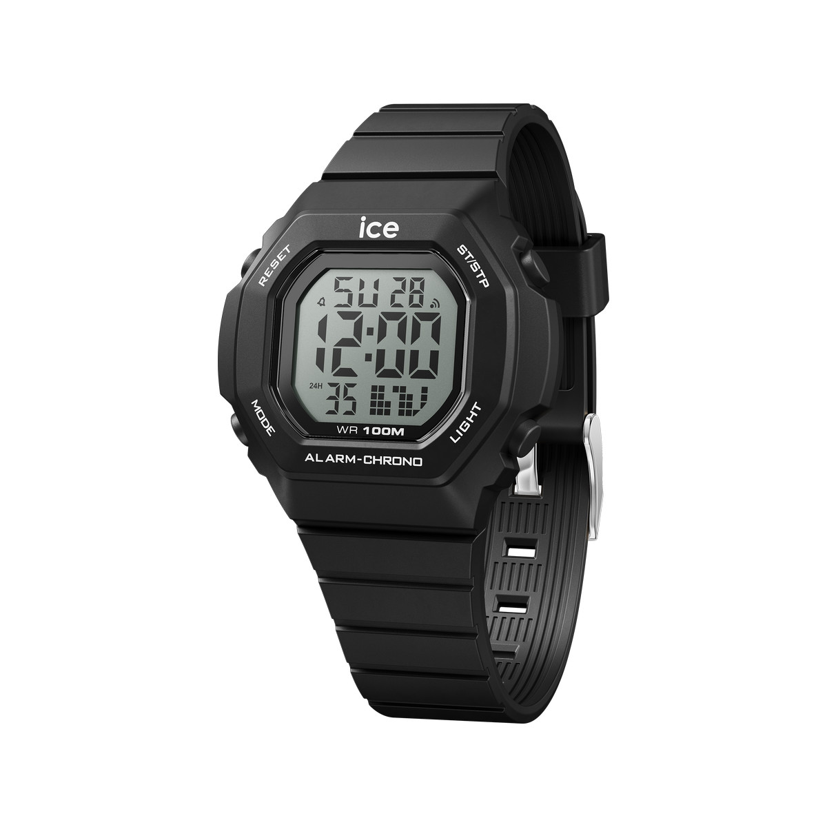 Montre ICE WATCH ice digit ultra femme bracelet silicone noir