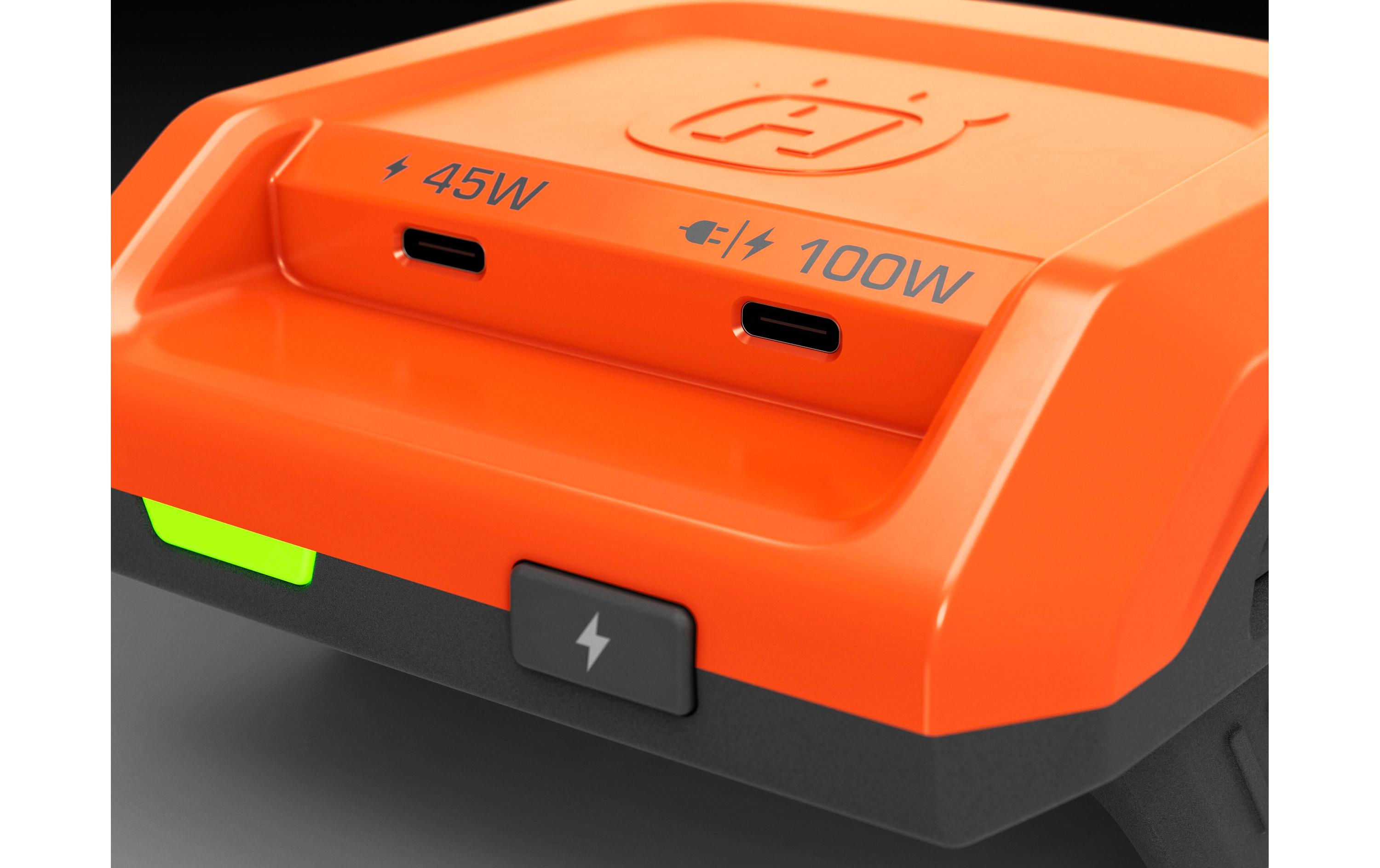 USB-Adapter 40-USB150XVielseitiger USB-C-Adapter für das Husqvarna BLi-X 36 V Akkusystem