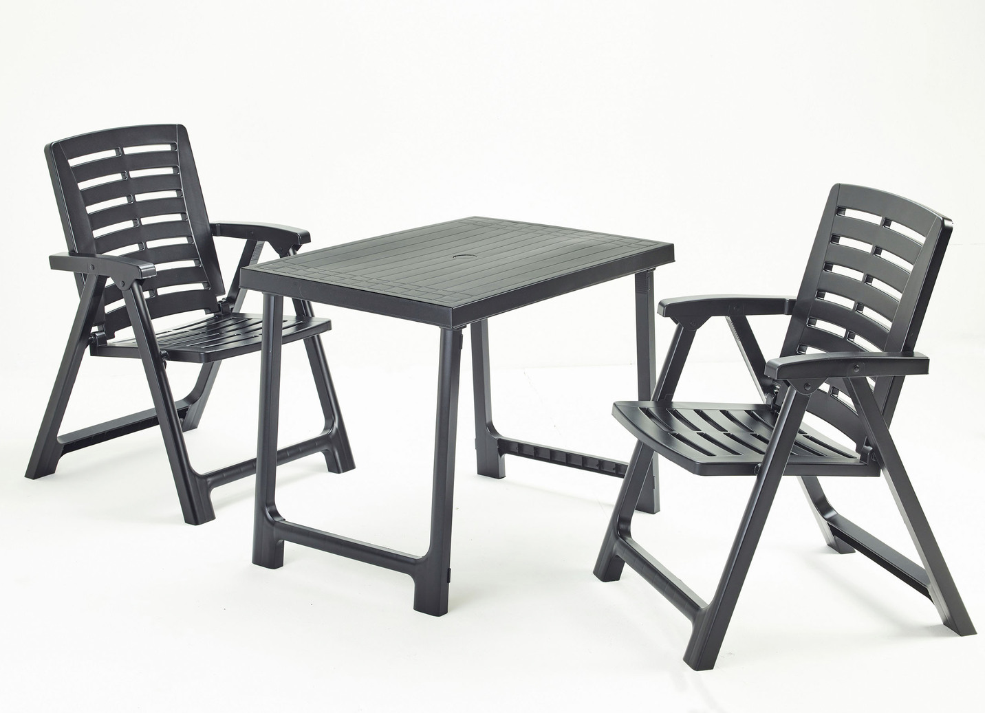Wetterfestes Balkon-Set, 3-teilig