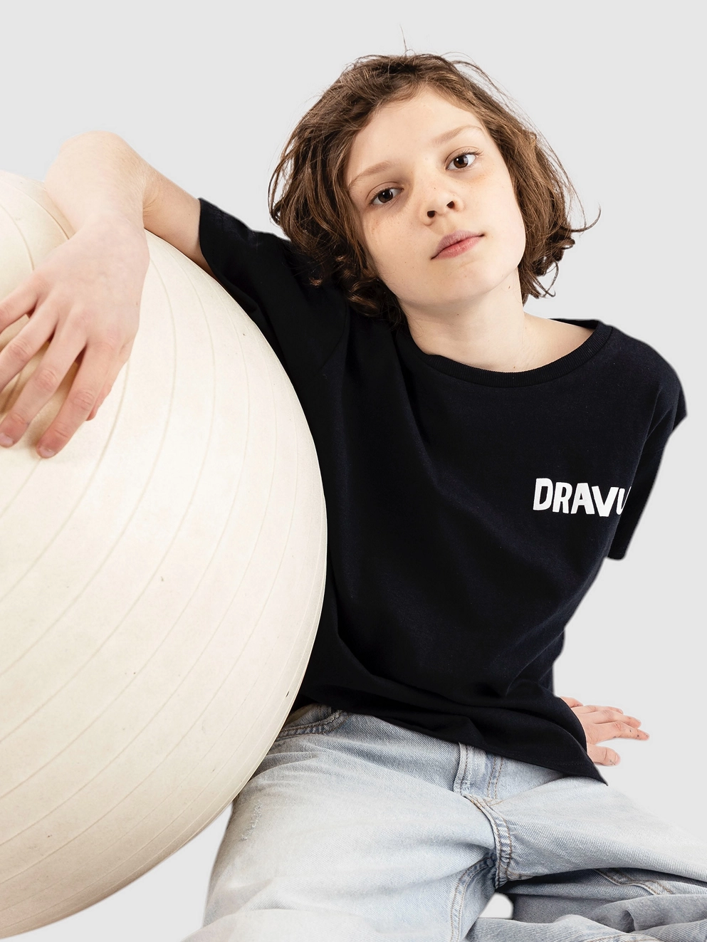 Dravus Somewhat Soon Kids T-Shirt black