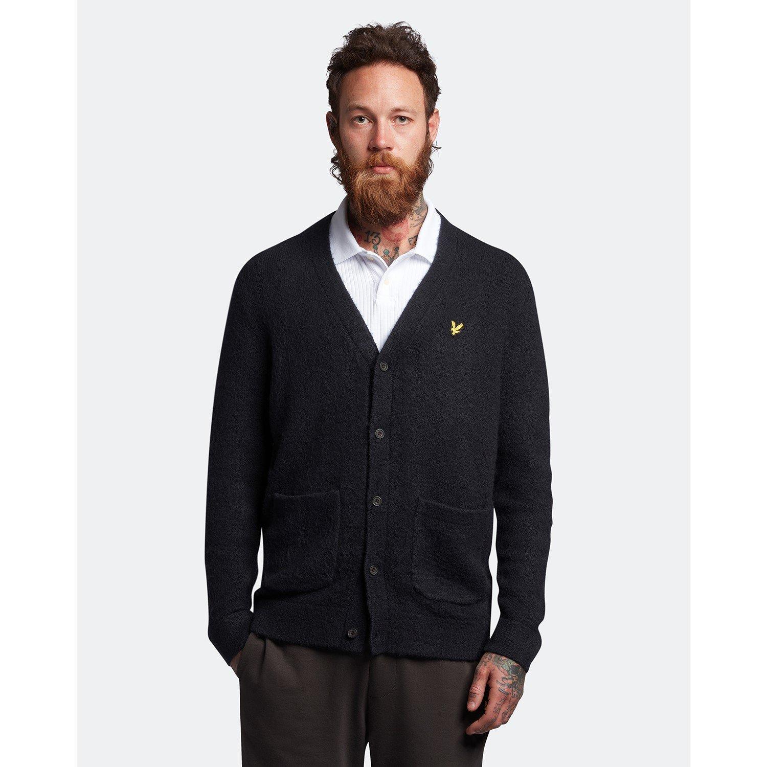 Lyle and Scott LS Brushed Cardigan Mens