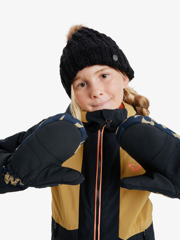 Roxy Jetty Girl Moufles techniques ski/snowboard Beige Fille