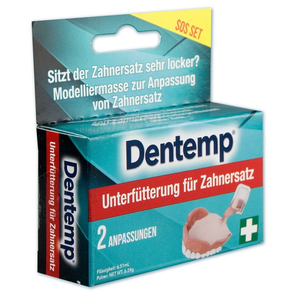Dentemp - Unterfütterung für Zahnersatz