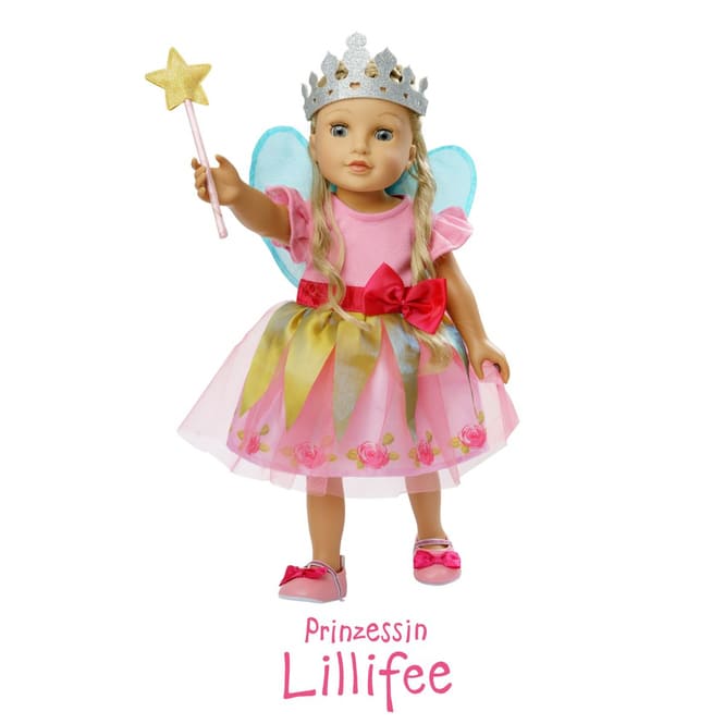 Prinzessin Lillifee - Puppenkleid - Größe 35 - 45 cm