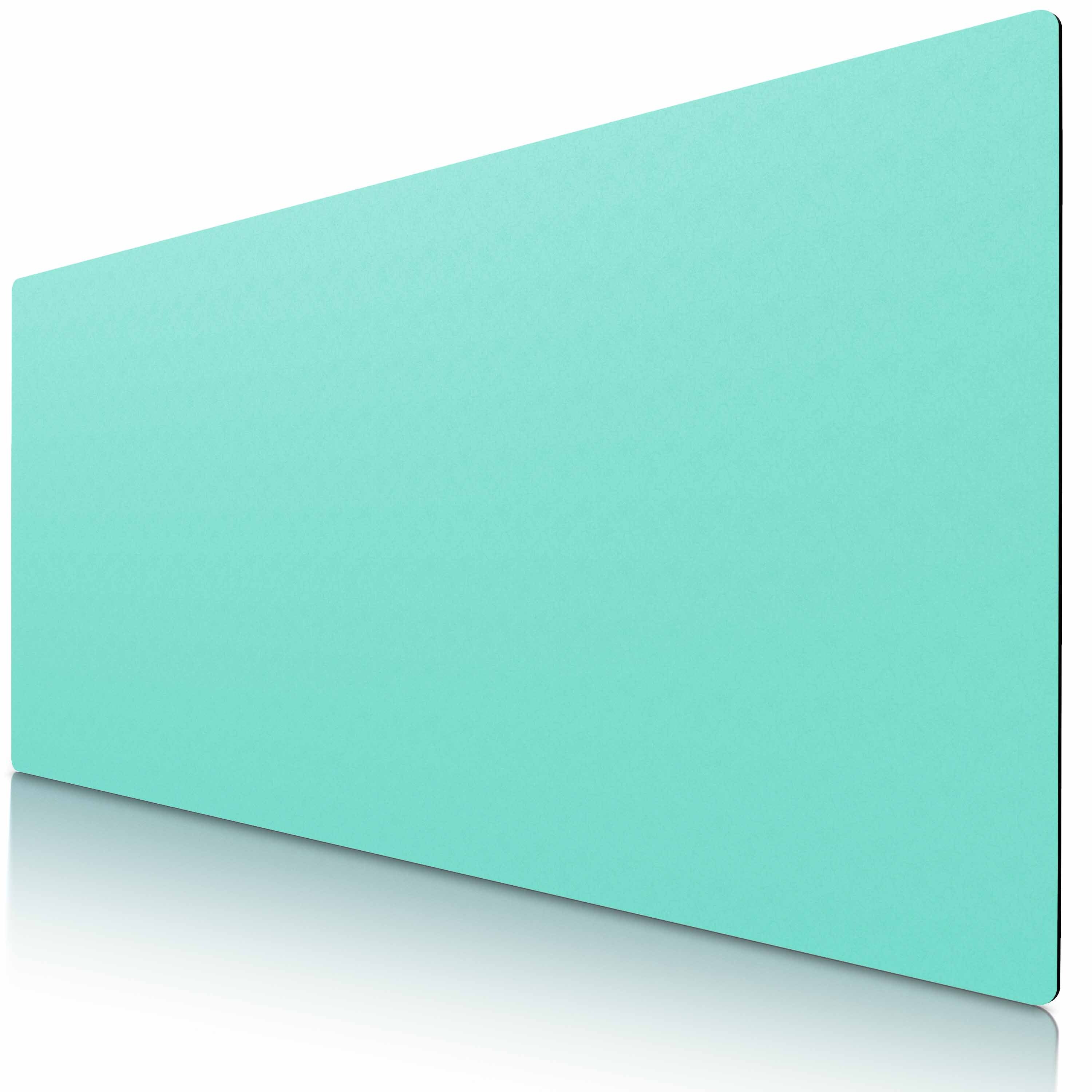 CSL Mauspad, Schreibtischunterlage XXL, Elegante Leder Optik, Mousepad 900 x 400 mm, mintgrün