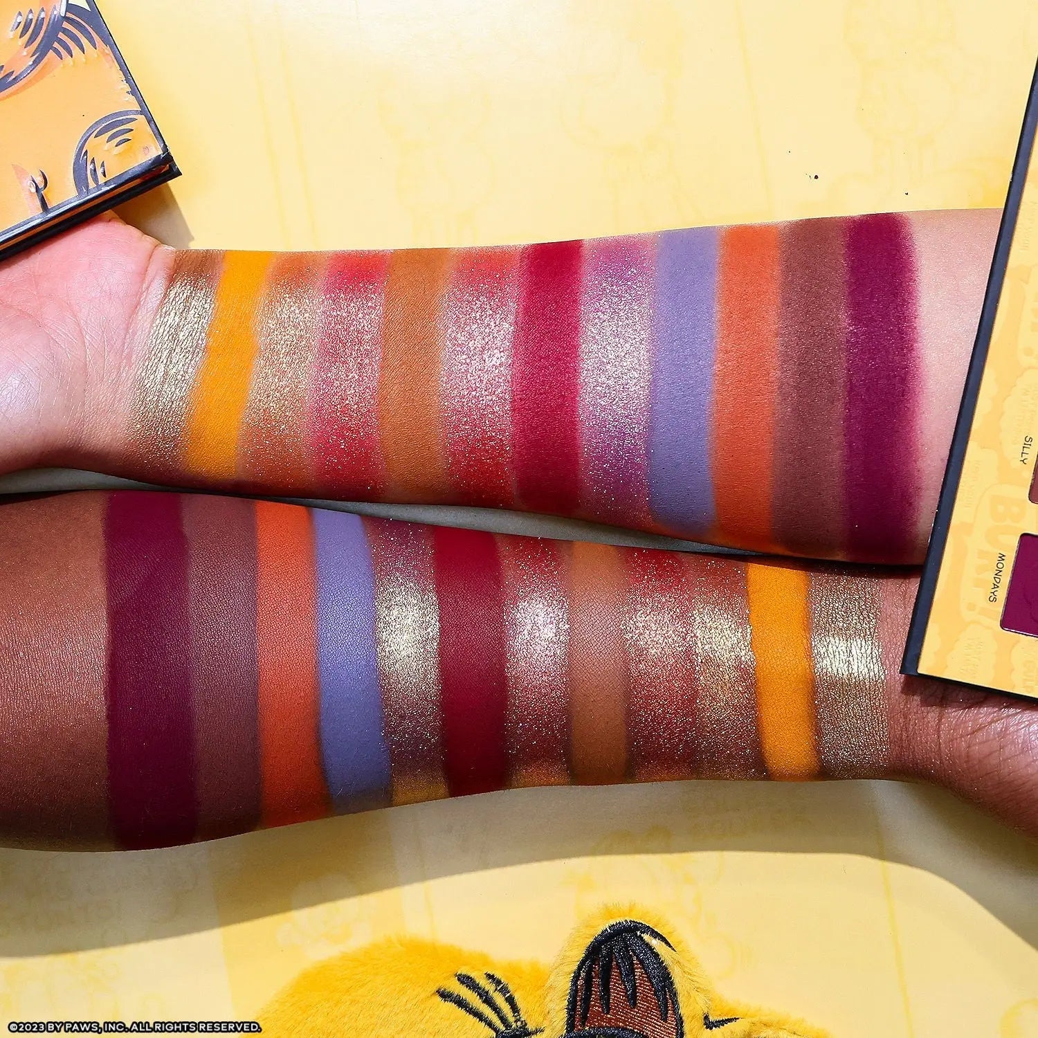x Garfield 12 Shade Eyeshadow Palette