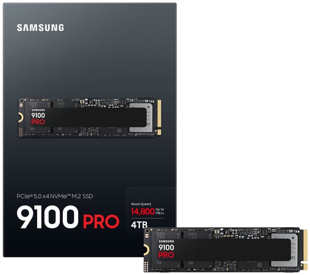 Samsung 9100 Pro intern SSD (4TB)