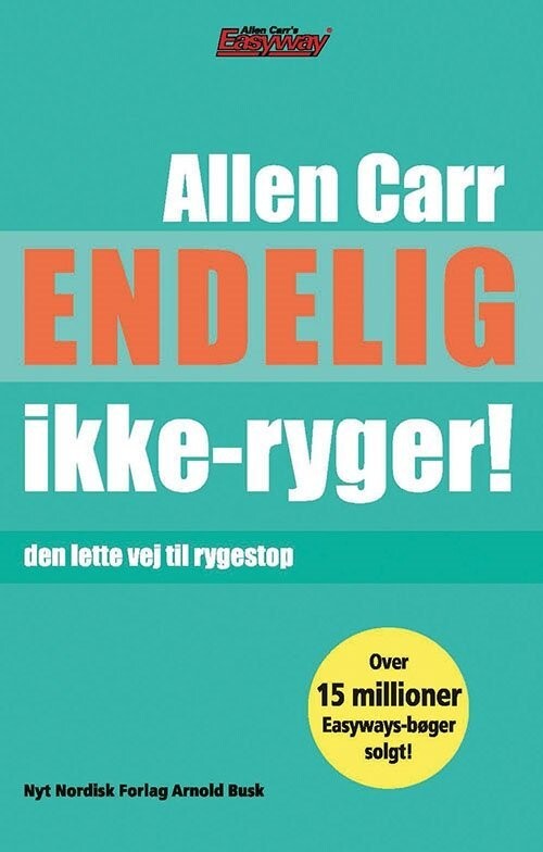 Endelig Ikke Ryger - Allen Carr - Bog