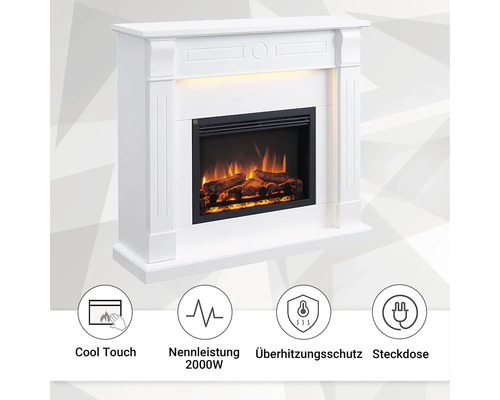 Elektrische haard Balderia Hikaru 2000 Watt