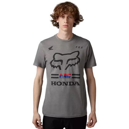 T-Shirt manches courtes Fox HONDA II - Gris