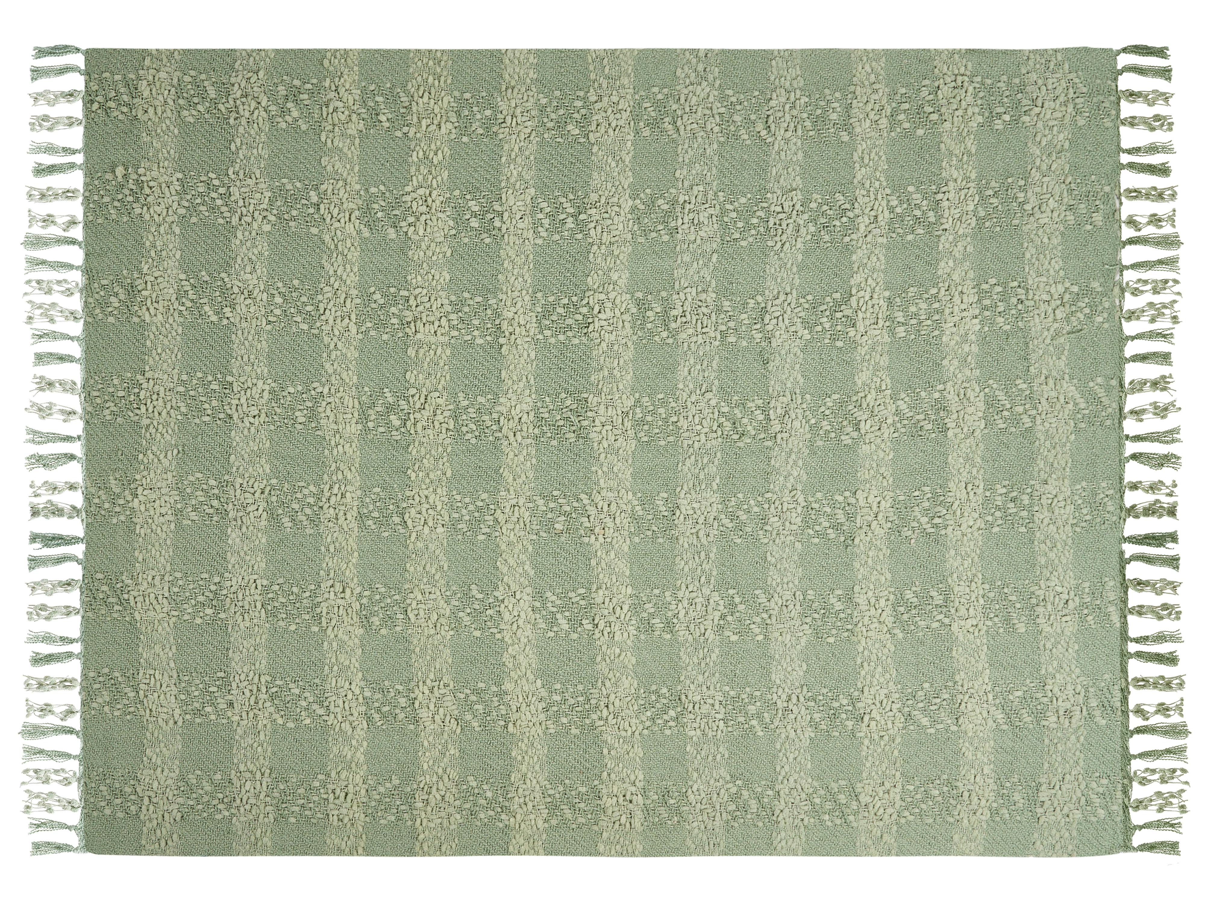 Plaid VELLA 220 x 240 cm Groen