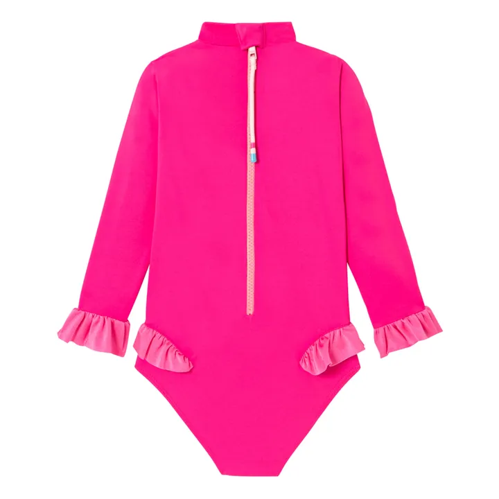 Lison Paris Maillot 1 Pièce Anti-UV Bora Bora Surfer | Rose bonbon