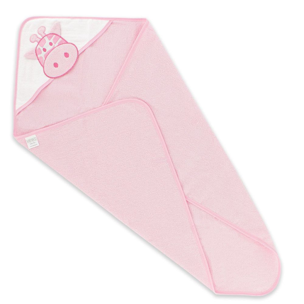 Babykajo Babyhandtuch aus 100% Frottee - Kapuzenhandtuch kuschlig weich