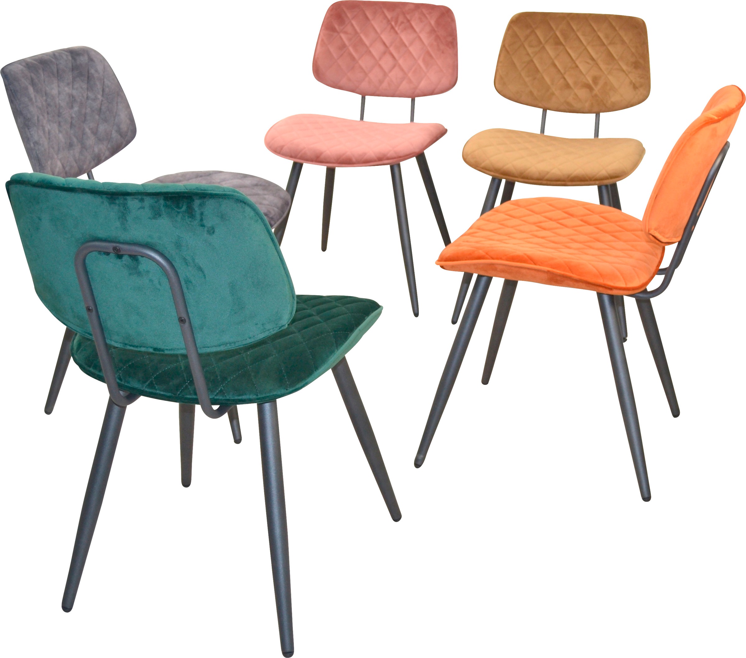 INOSIGN Polsterstuhl (Set) 1 Stk.Gestell aus Stahlrohr, Sitz und Rücken schaumstoffgepolstert