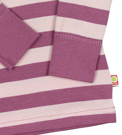 Katvig Classics Bluse - Lys Rosa/Lillastribet