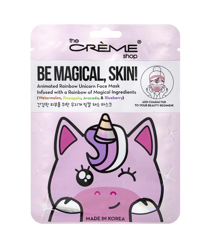 The Crème Shop - Máscara Facial - Be Magical, Skin! Unicórnio